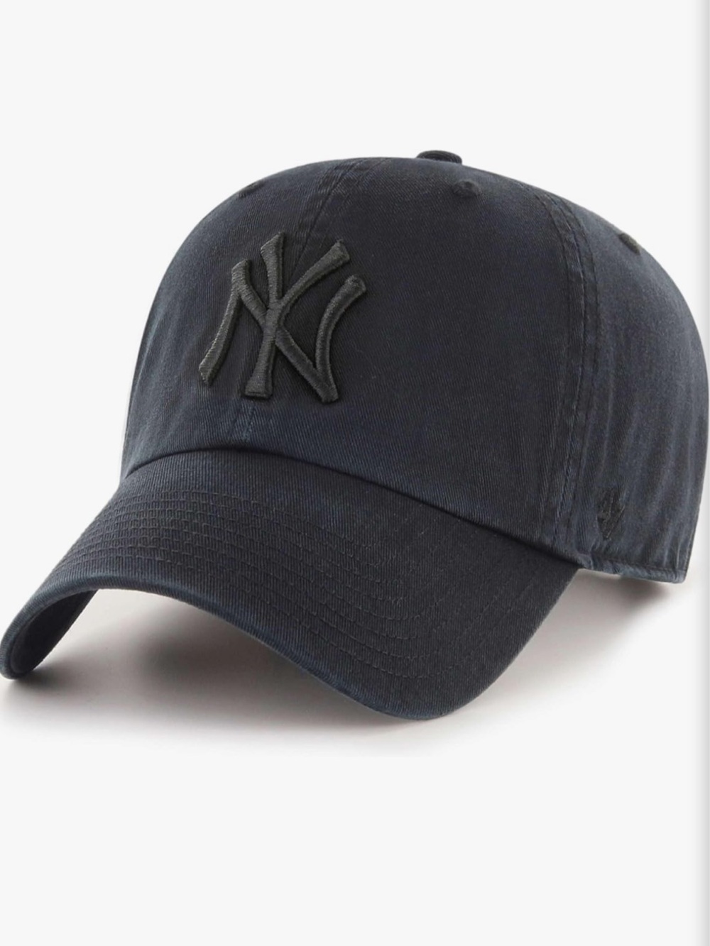 NEW YORK YANKEES ⚾️ ‘47 Clean Up Hat | Black on Black UNISEX! 😍 BASEBALL CAP